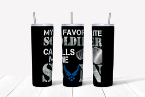 My Favorite Soldier Calls Me Son Tumbler