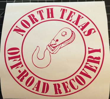 NTOR \ North Texas Off-Road Recovery Decal