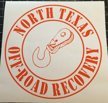 NTOR \ North Texas Off-Road Recovery Decal