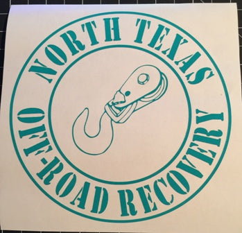 NTOR \ North Texas Off-Road Recovery Decal