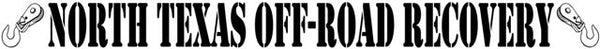 NTOR \ North Texas Off-Road Recovery Windshield Banner