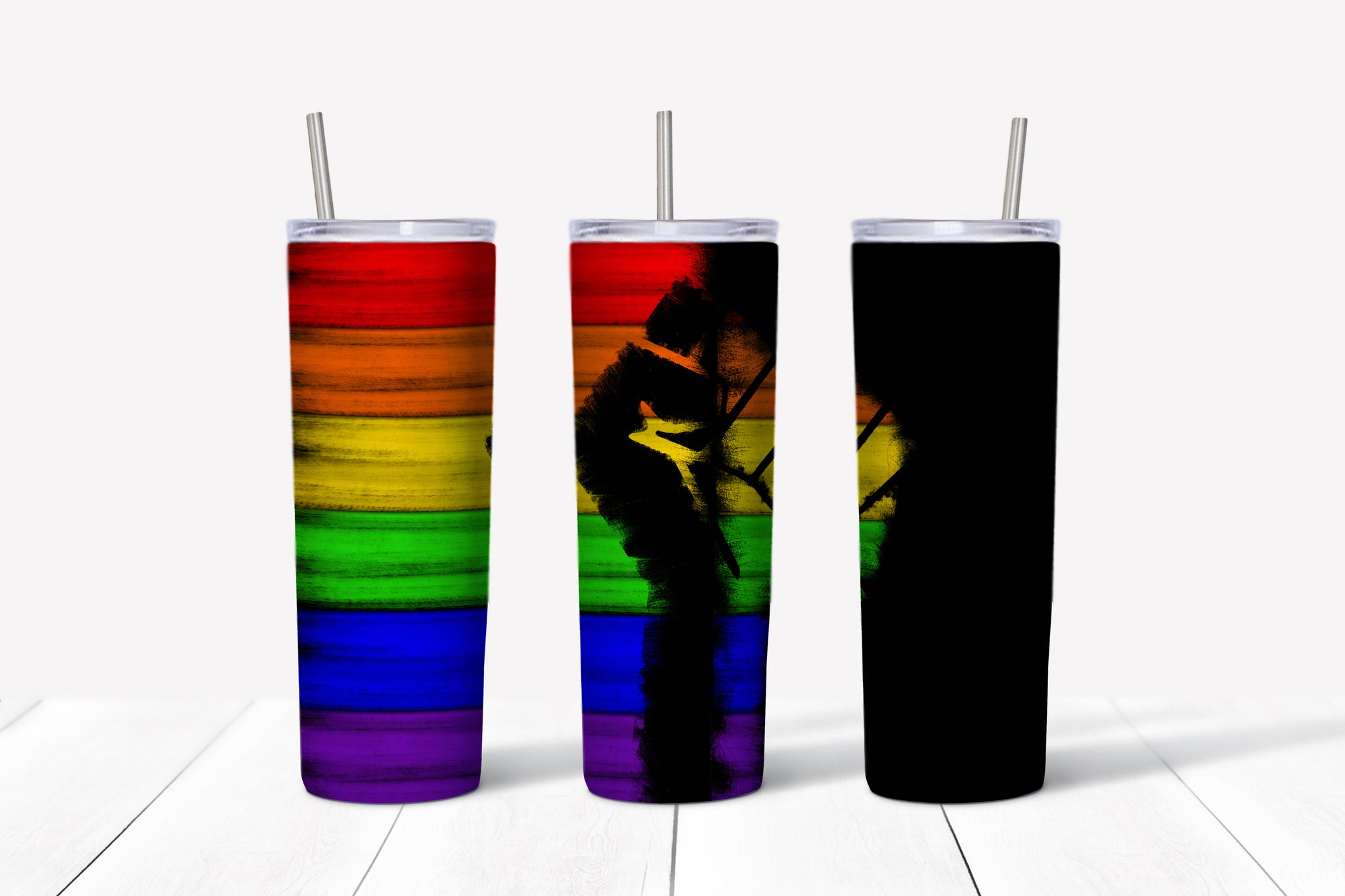 Pride Fist Tumbler