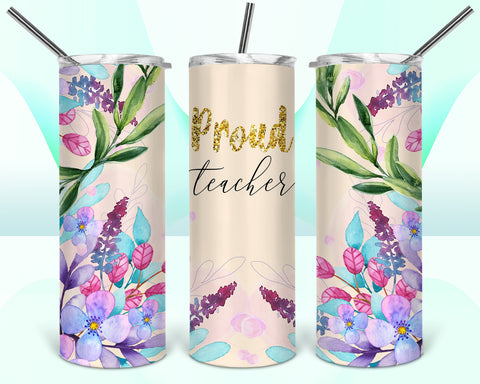 Proud Teacher 20oz Tumbler