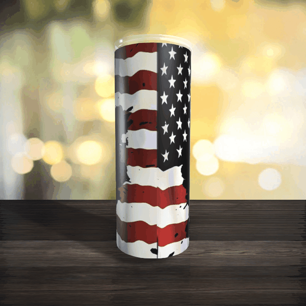 Proud Veteran Wife Tumbler