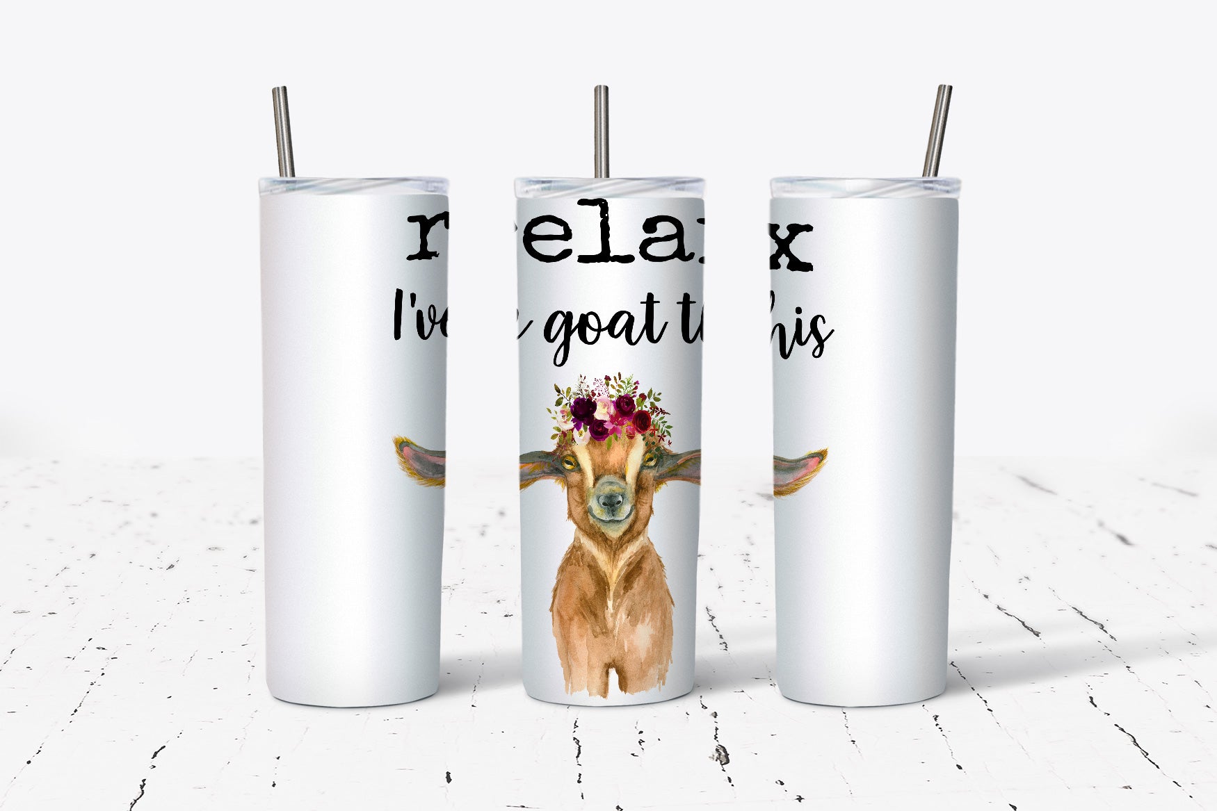 Relax I've Goat This 20oz Tumbler