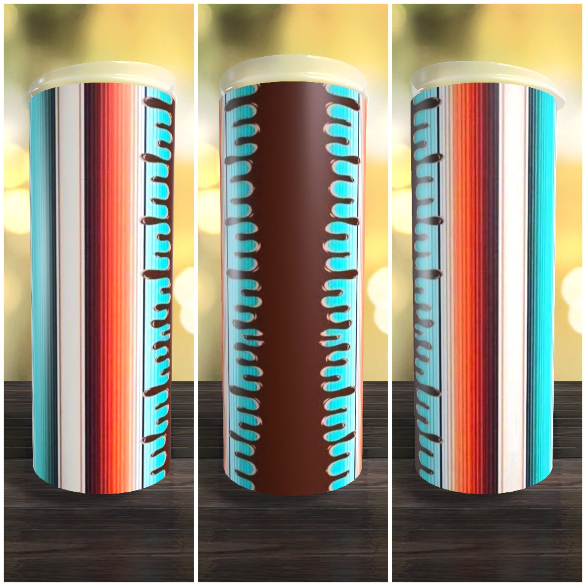Serape Drip Middle 20oz Tumbler