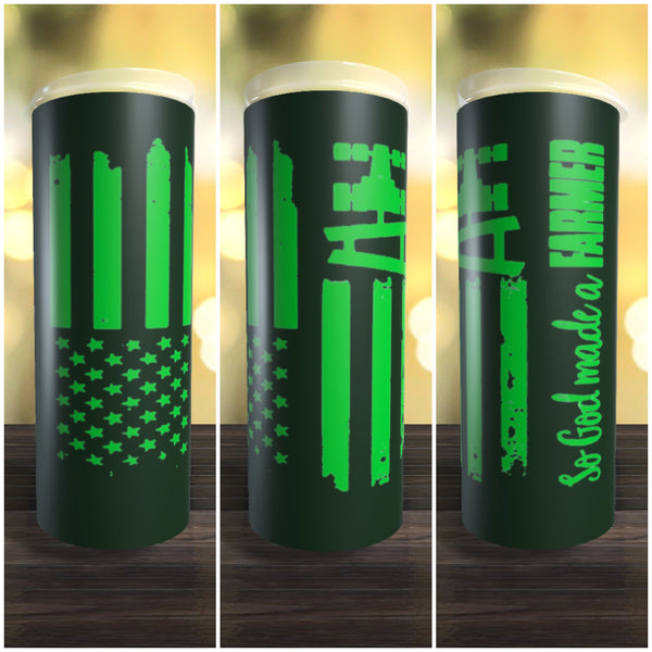 So God Made A Farmer 1 20oz Tumbler