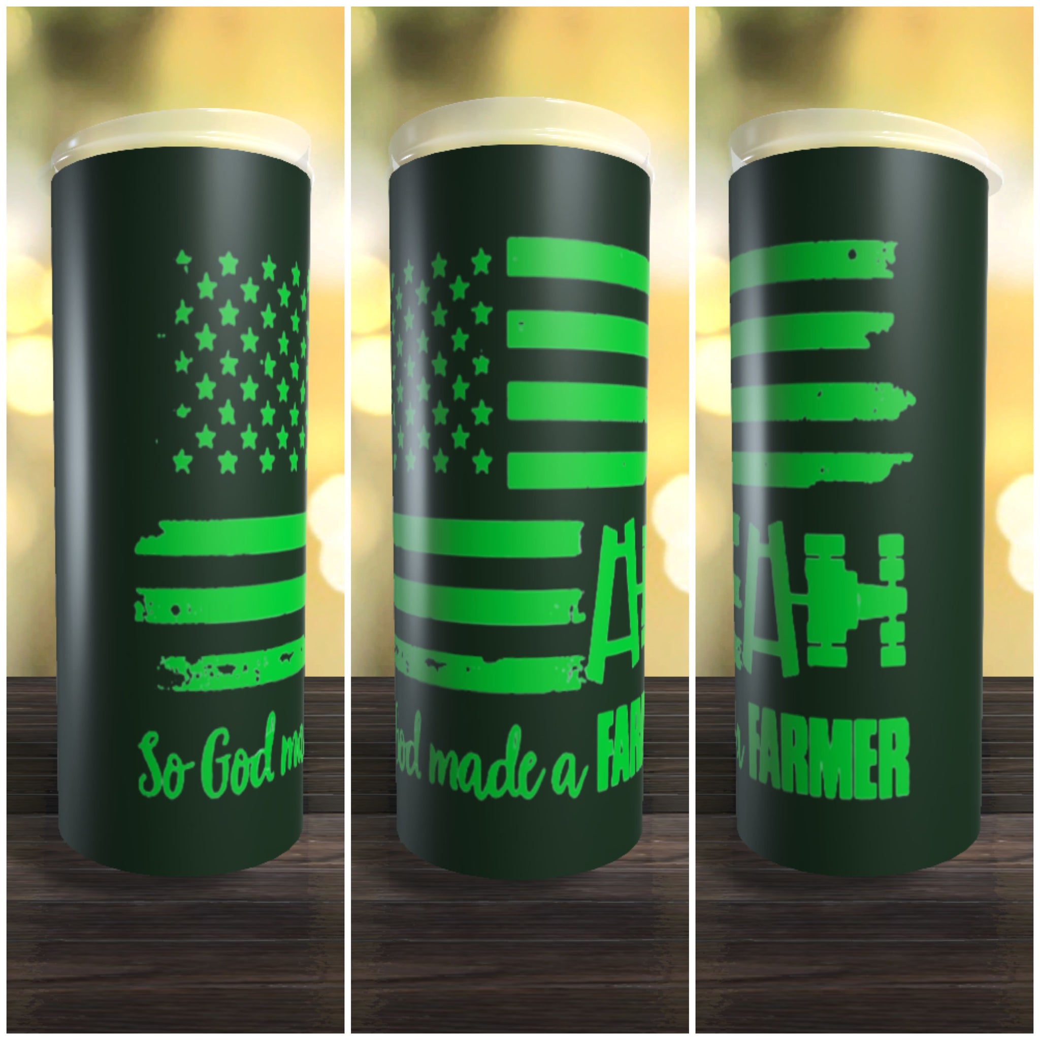 So God Made A Farmer 2 20oz Tumbler