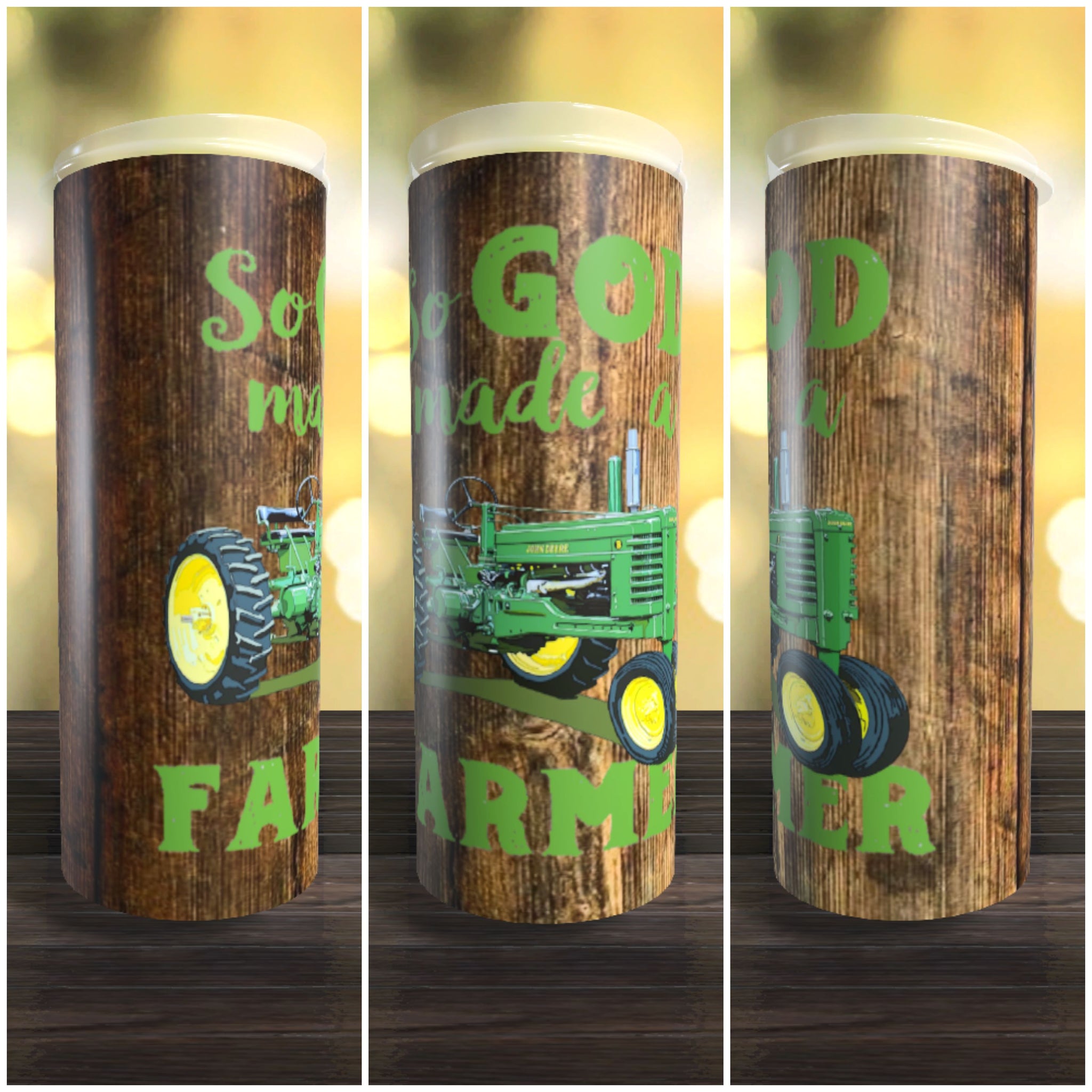 So God Made A Farmer 5 20oz Tumbler