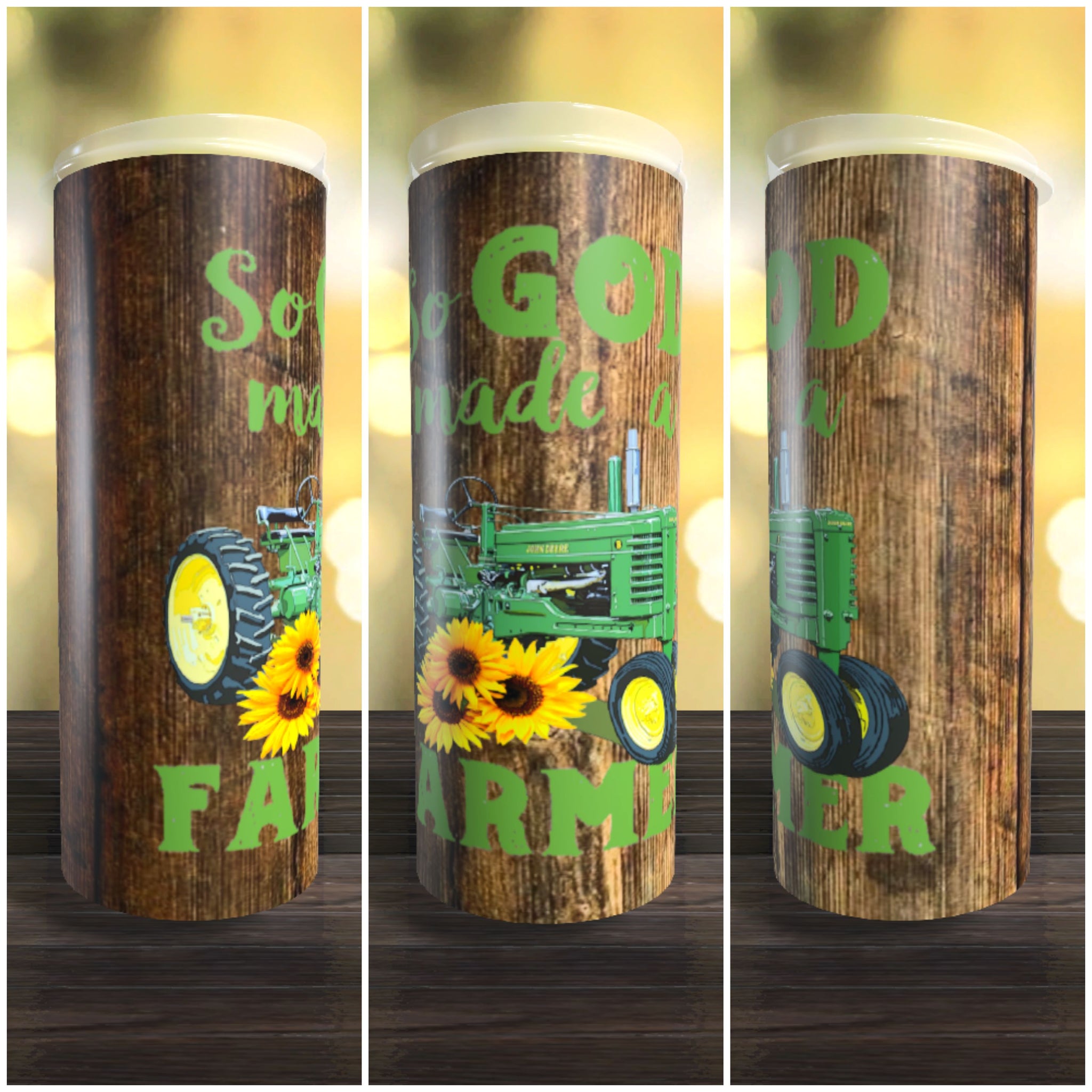 So God Made A Farmer 6 20oz Tumbler