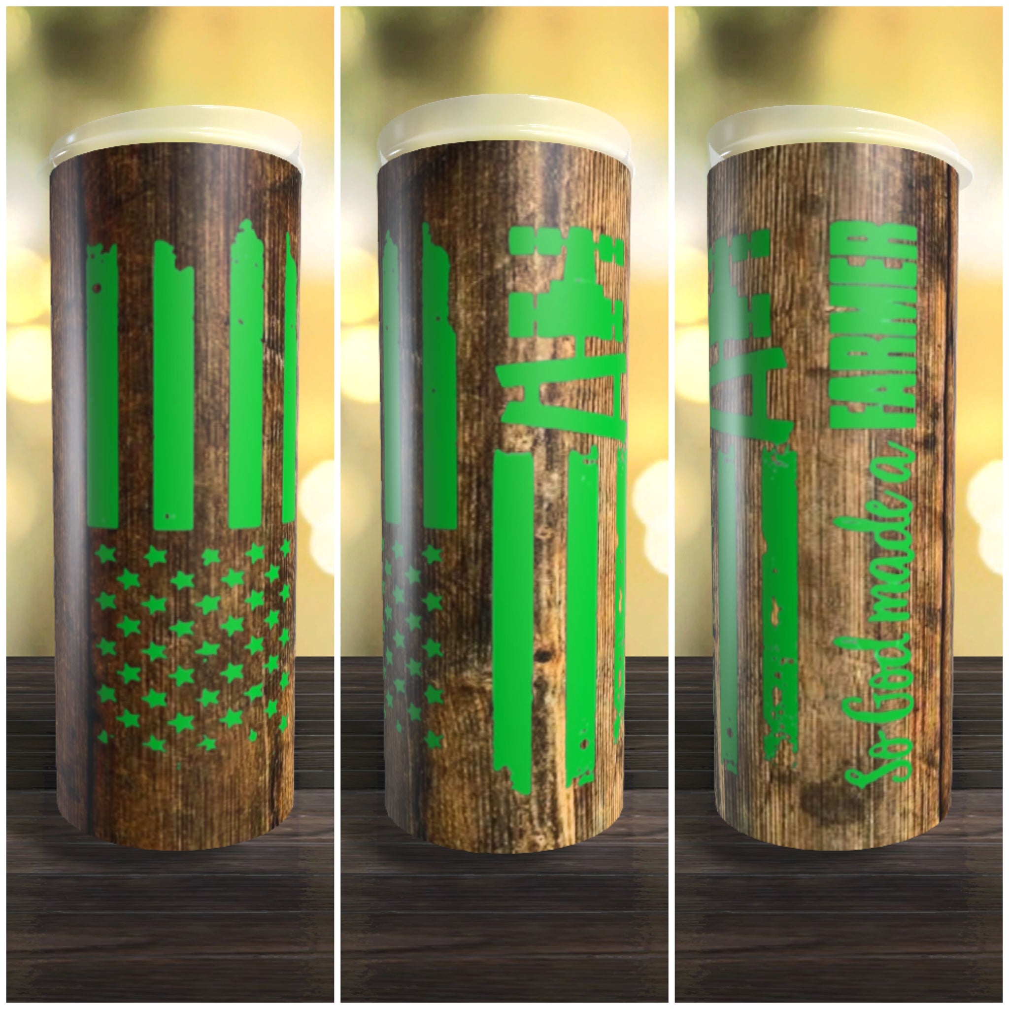 So God Made A Farmer 7 20oz Tumbler