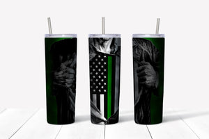 Thin Green Line - Superman Tumbler