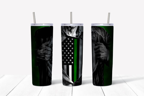 Thin Green Line - Superman Tumbler