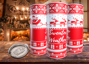 Sweater Weather 3 20oz Tumbler