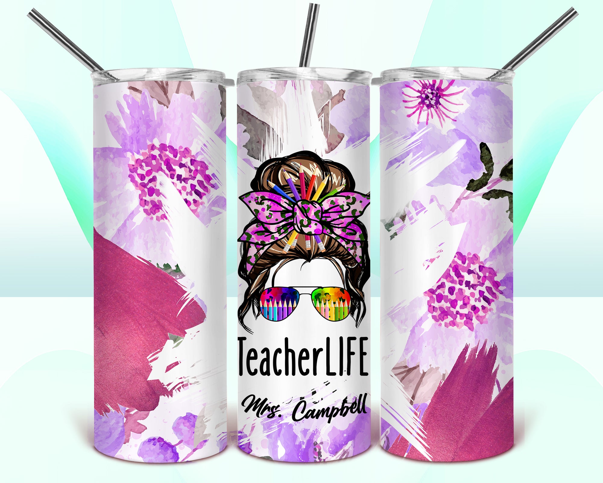 Teacher Life 3 20oz Tumbler