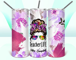 Teacher Life 3 20oz Tumbler