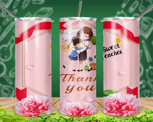 Thank You Sweet Teacher 20oz Tumbler