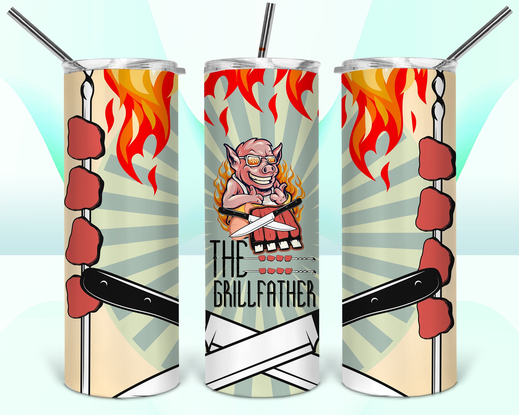 The Grillfather 20oz Tumbler