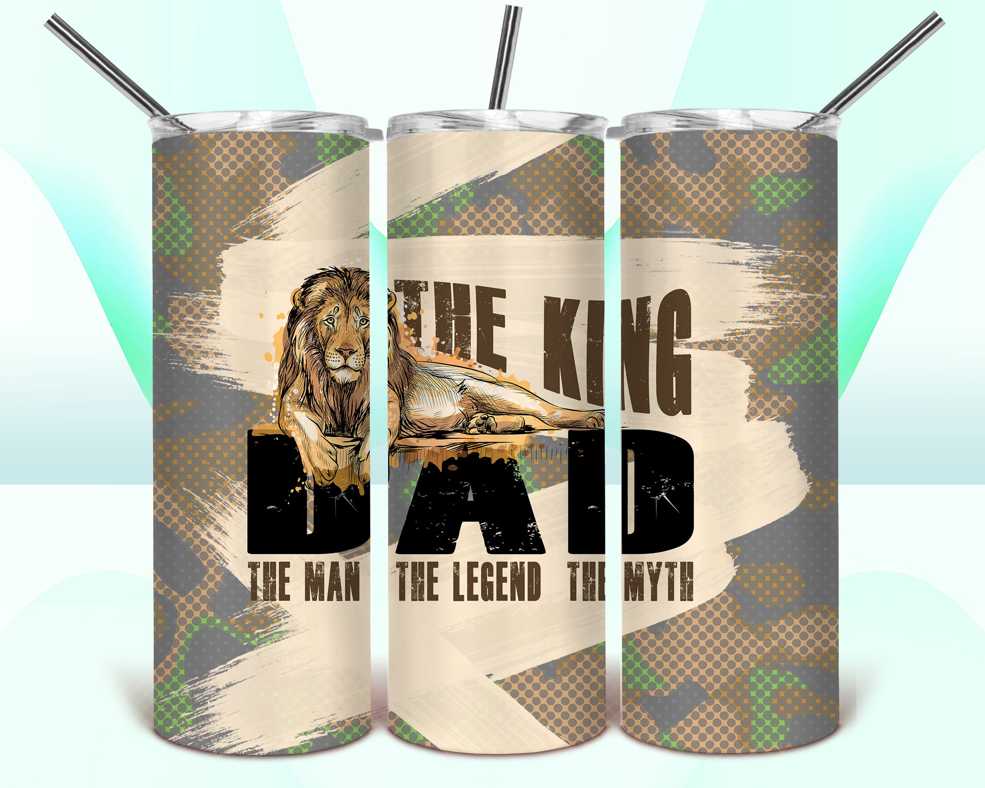 The King Dad Tumbler