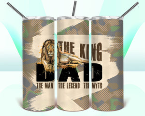 The King Dad Tumbler