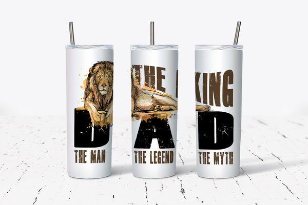 The King Dad Tumbler