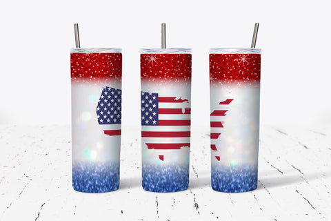 USA 3 20oz Tumbler