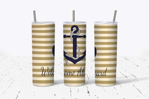 Welcome Aboard 20oz Tumbler