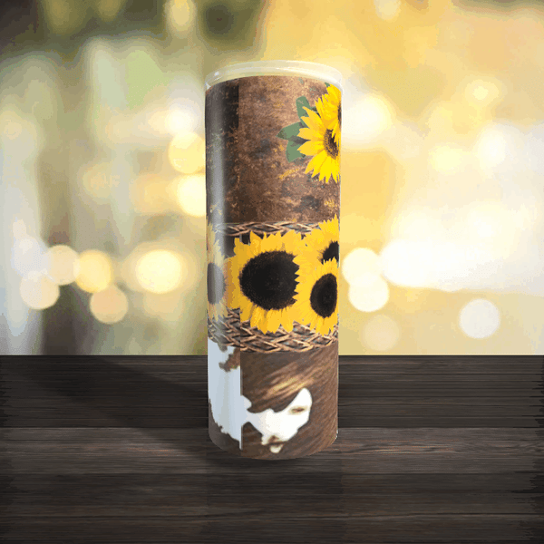 Western Sunflowers 20oz Tumbler