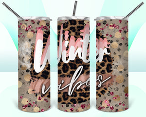 Winter Vibes 20oz Tumbler